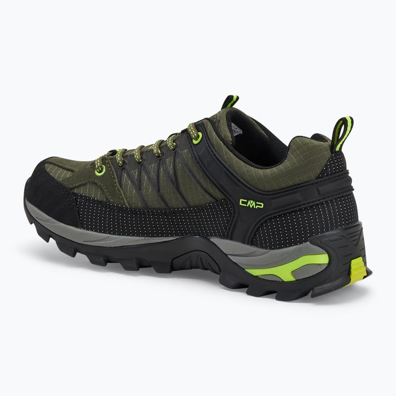 Pánske trekové topánky CMP Rigel Low Wp jungle/yellow fluo 3