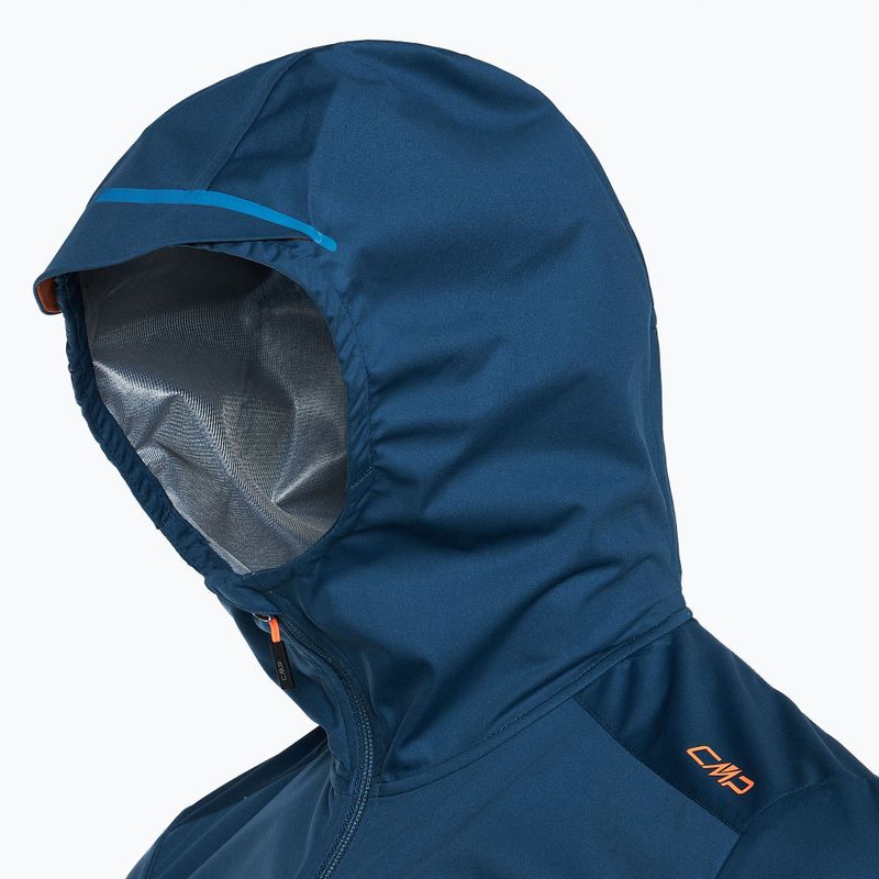 Pánska softshellová bunda CMF Zip Hood bluesteel 7