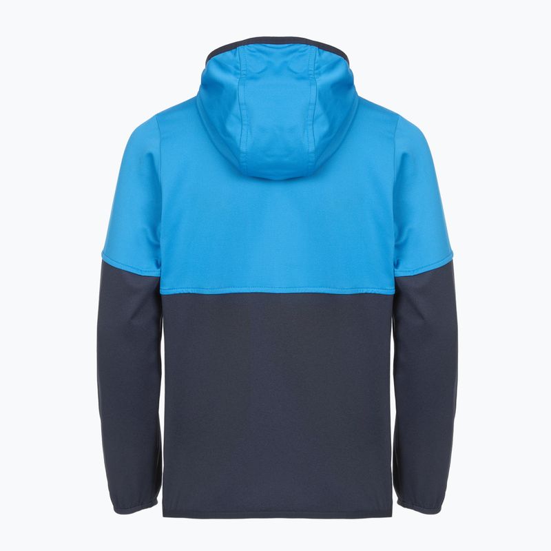 Detská mikina CMP Fix Hood  b.blue/river/lime 2
