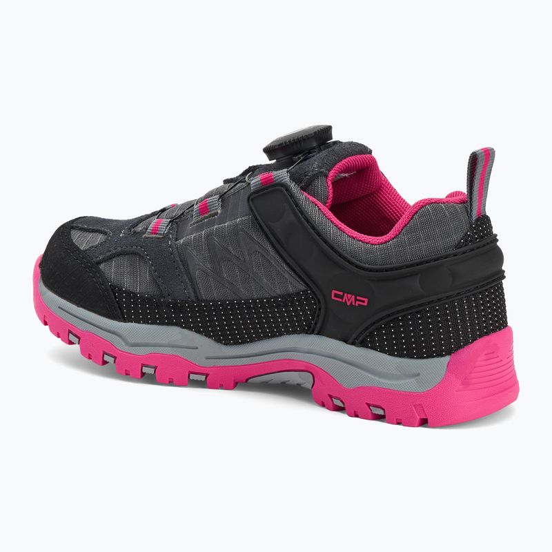 Detská trekingová obuv CMP Kiruna Fitgo grey/fuxia 3
