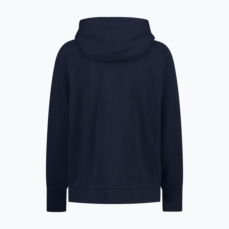 Dámska mikina CMP 34D7116 Fix Hood čierna/modrá 2