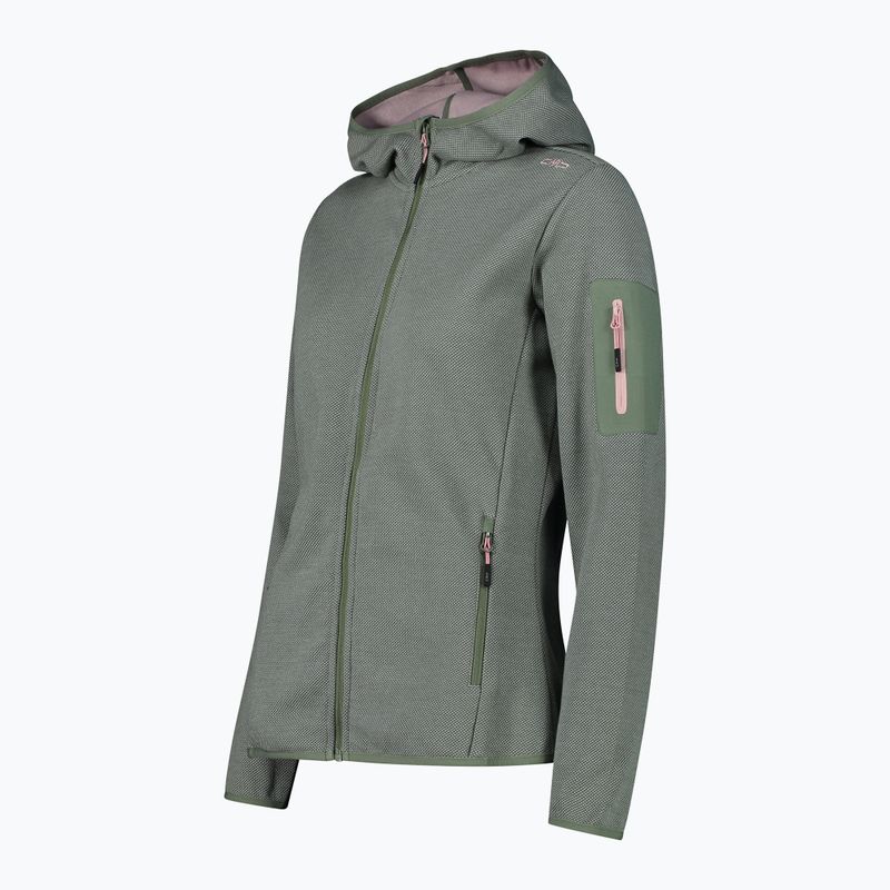Dámska trekingová mikina CMP Zip Hood salvia/jade 2