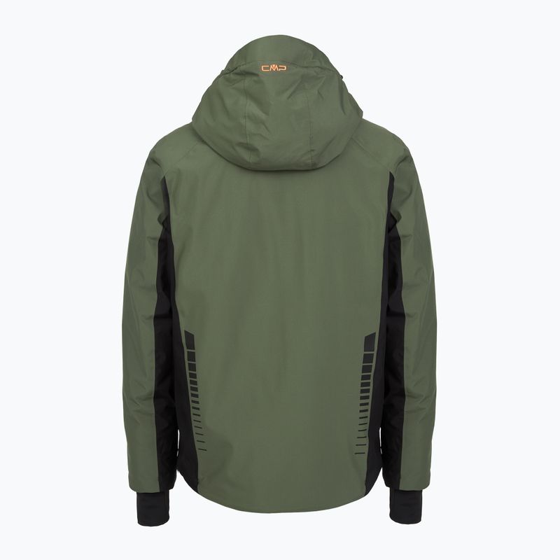 Pánska lyžiarska bunda CMP 34W4667 olivová 2