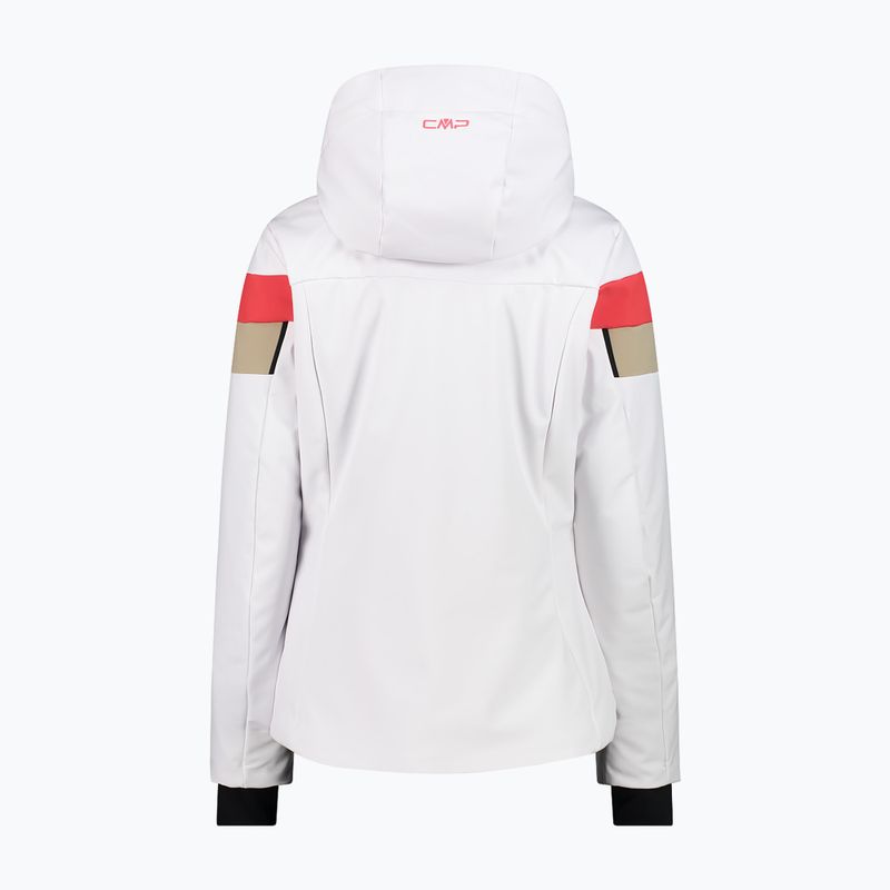 Dámska lyžiarska bunda CMP 34W4536 bianco 2