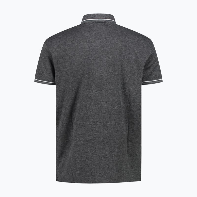 Pánske polo tričko CMP 34D5987 nero 2