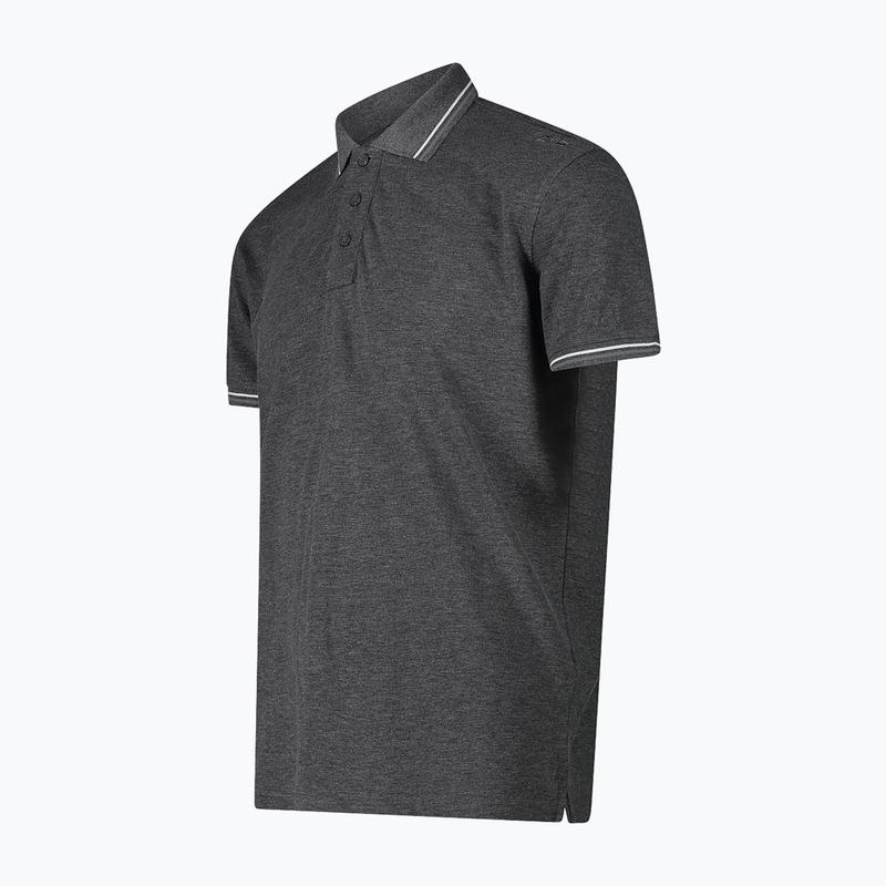 Pánske polo tričko CMP 34D5987 nero 3