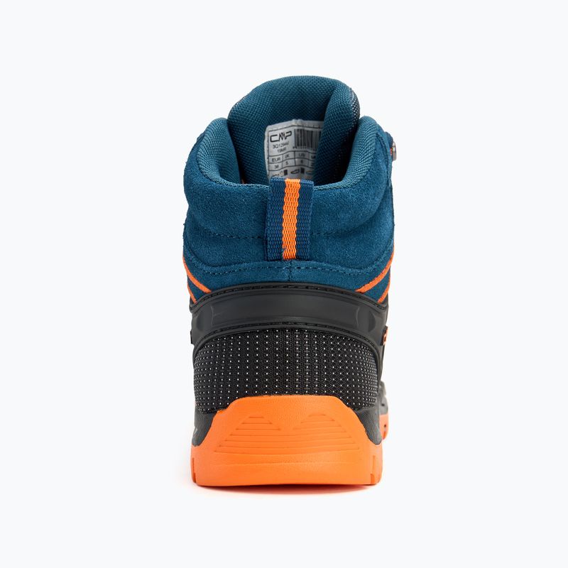 Juniorská trekkingová obuv CMP Rigel Mid bluesteel / flame 6