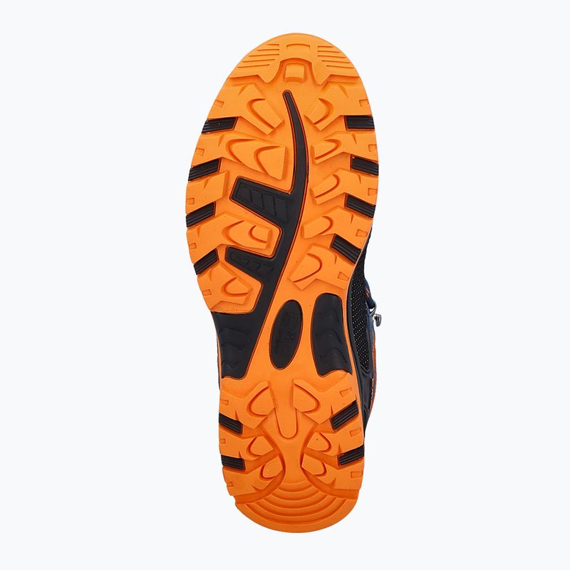 Juniorská trekkingová obuv CMP Rigel Mid bluesteel / flame 12