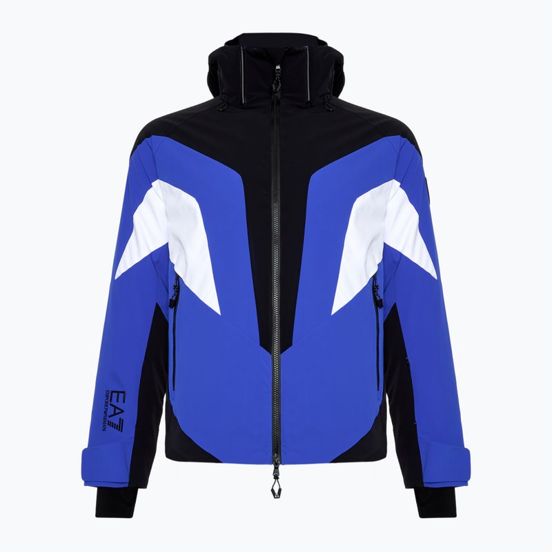 Pánska lyžiarska bunda Emporio Armani Ski Cortina Colorblock Toray new royal blue