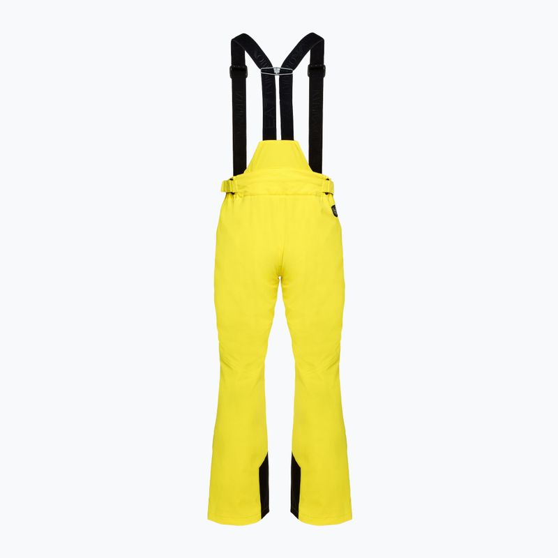 Pánske lyžiarske nohavice EA7 Emporio Armani Ski Kitzbuhel Protectum blazing yellow 2