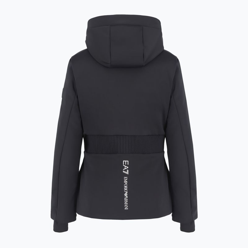 Dámska lyžiarska bunda EA7 Emporio Armani Ski Kitzbuhel Softshell black 2