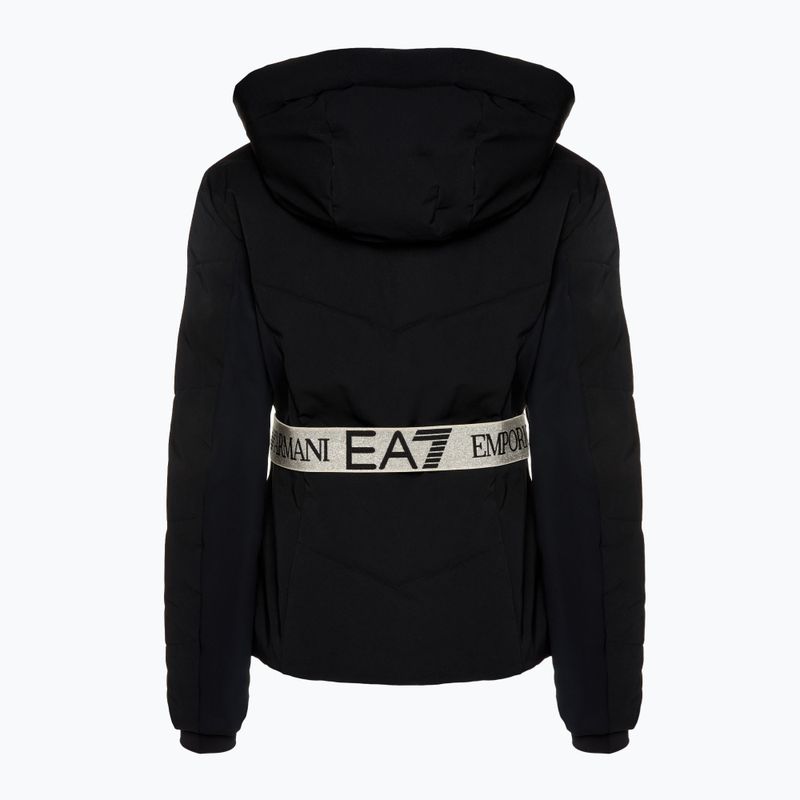 Dámska lyžiarska bunda EA7 Emporio Armani Kitzbuhel Protectum Thermore black 2