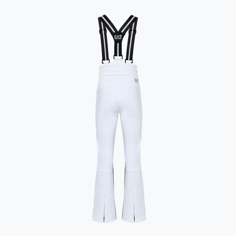 Dámske lyžiarske nohavice EA7 Emporio Armani Ski St. Moritz Fashion white 2