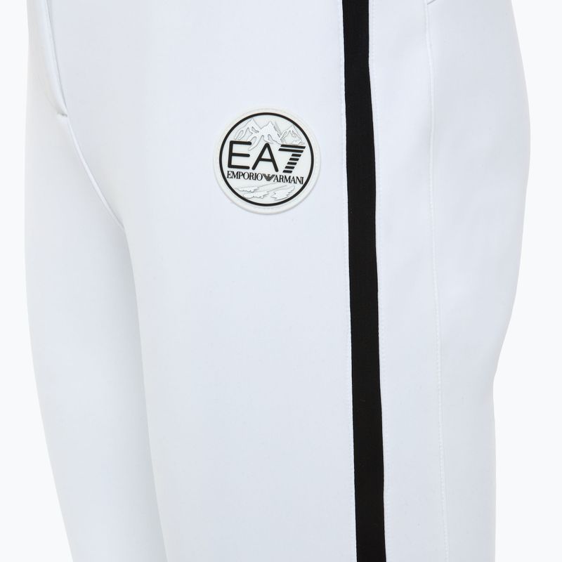 Dámske lyžiarske nohavice EA7 Emporio Armani Ski St. Moritz Fashion white 3