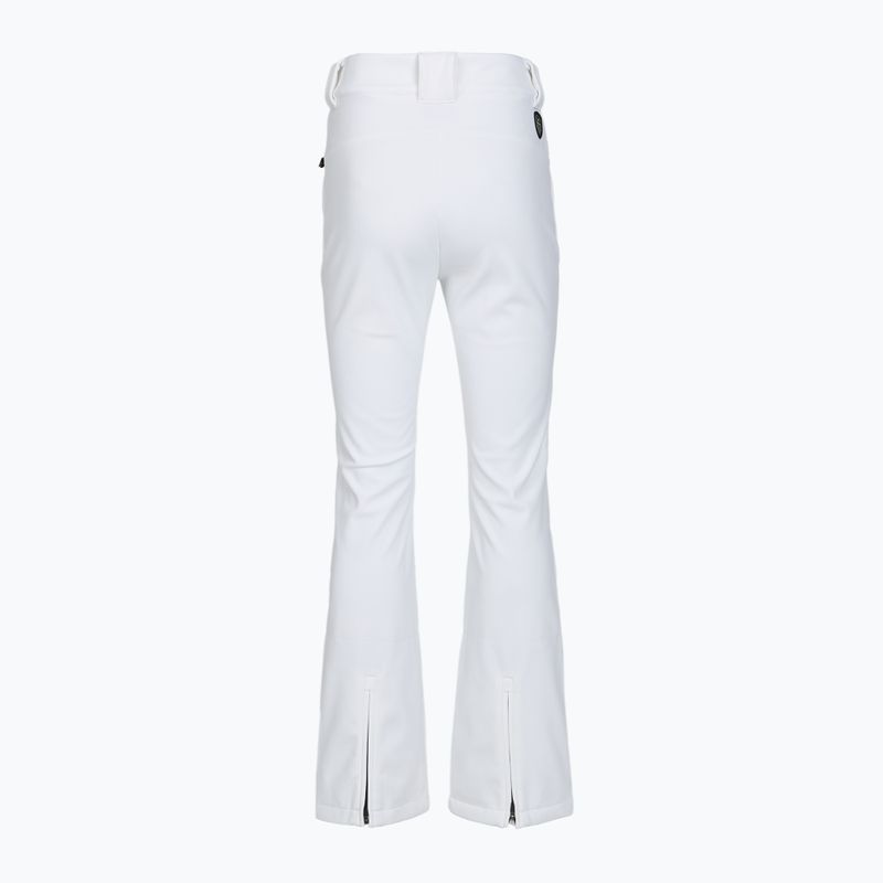 Dámske lyžiarske nohavice EA7 Emporio Armani Ski Kitzbuhel High Waisted Softshell white 2