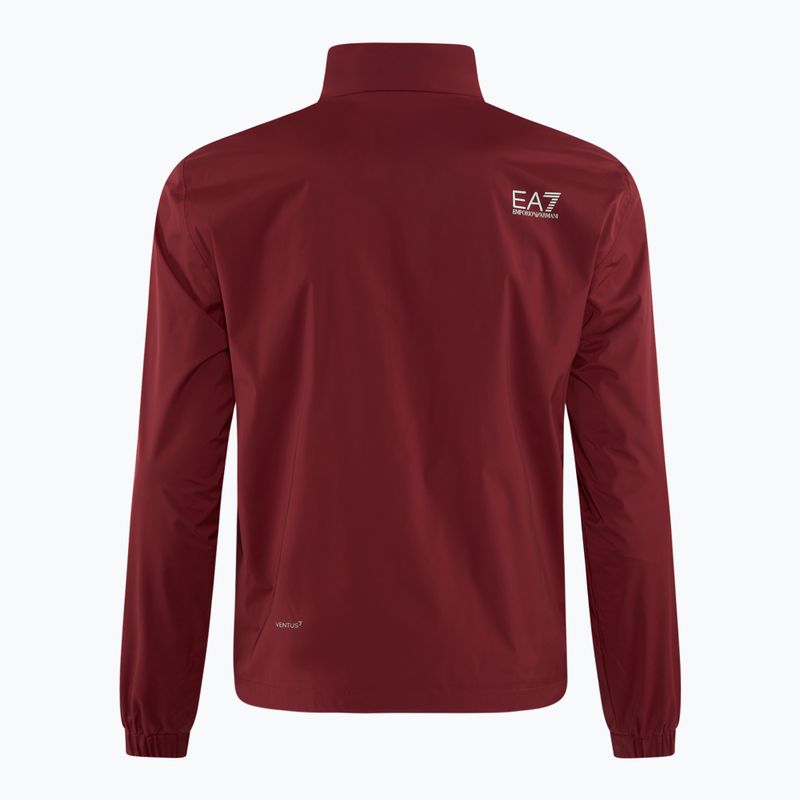 Pánska bunda EA7 Emporio Armani Golf Pro Windbreaker syrah 2