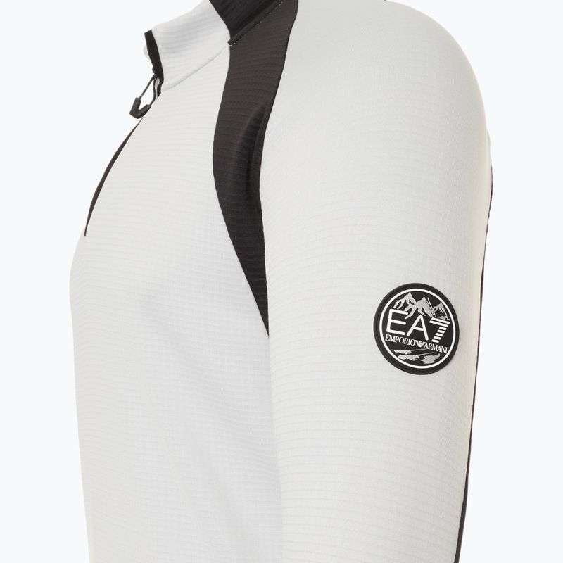 Pánska lyžiarska mikina EA7 Emporio Armani Ski St. Moritz Powerstretch T-Top quiet grey 3