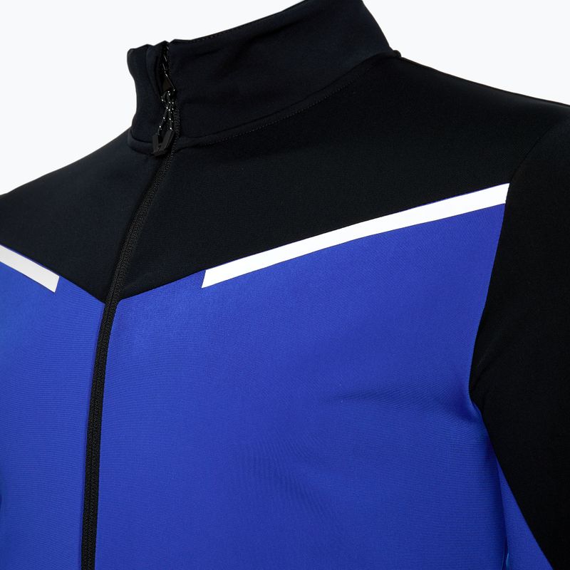 Pánska lyžiarska mikina EA7 Emporio Armani Ski Kitzbuhel Colorblock Powerstretch T-Topnew royal blue 4