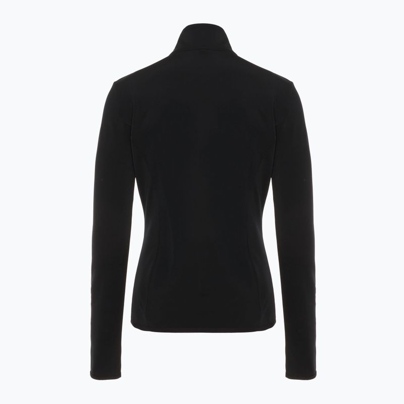 Dámska lyžiarska mikina EA7 Emporio Armani Ski St. Moritz Powerstretch T-Top black 2