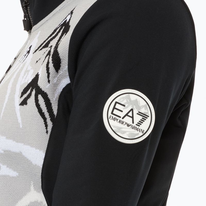 Dámska lyžiarska mikina EA7 Emporio Armani Ski St. Moritz Powerstretch T-Top black 3