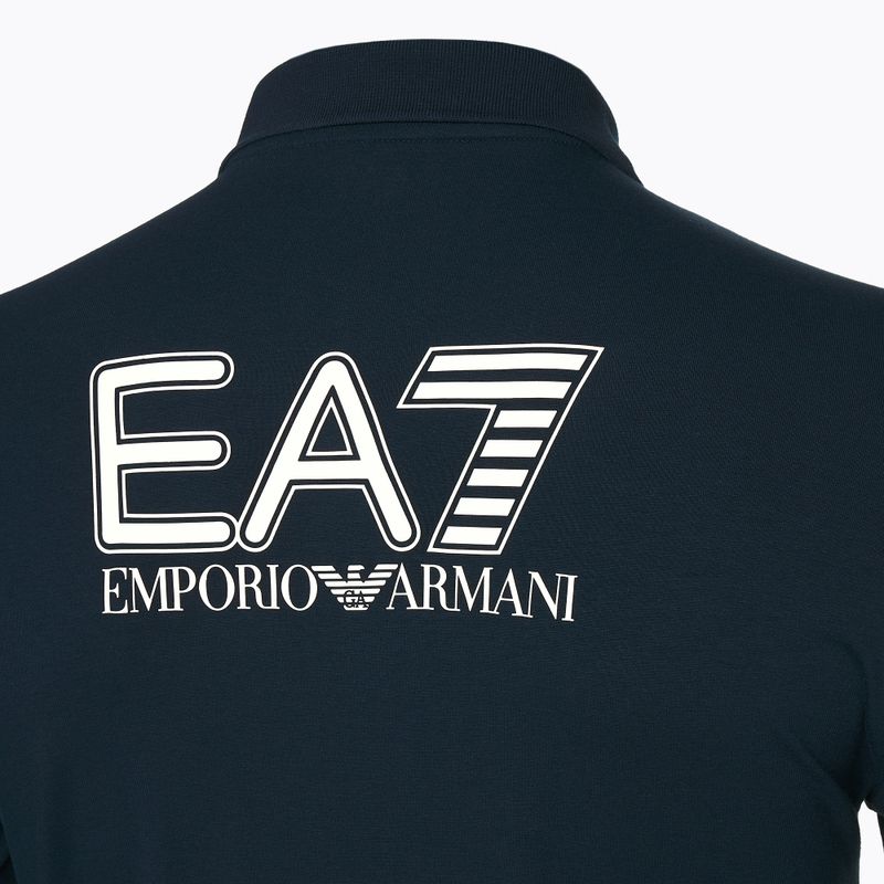 Pánske tričko EA7 Emporio Armani Train Visibility Polo armani blue 4