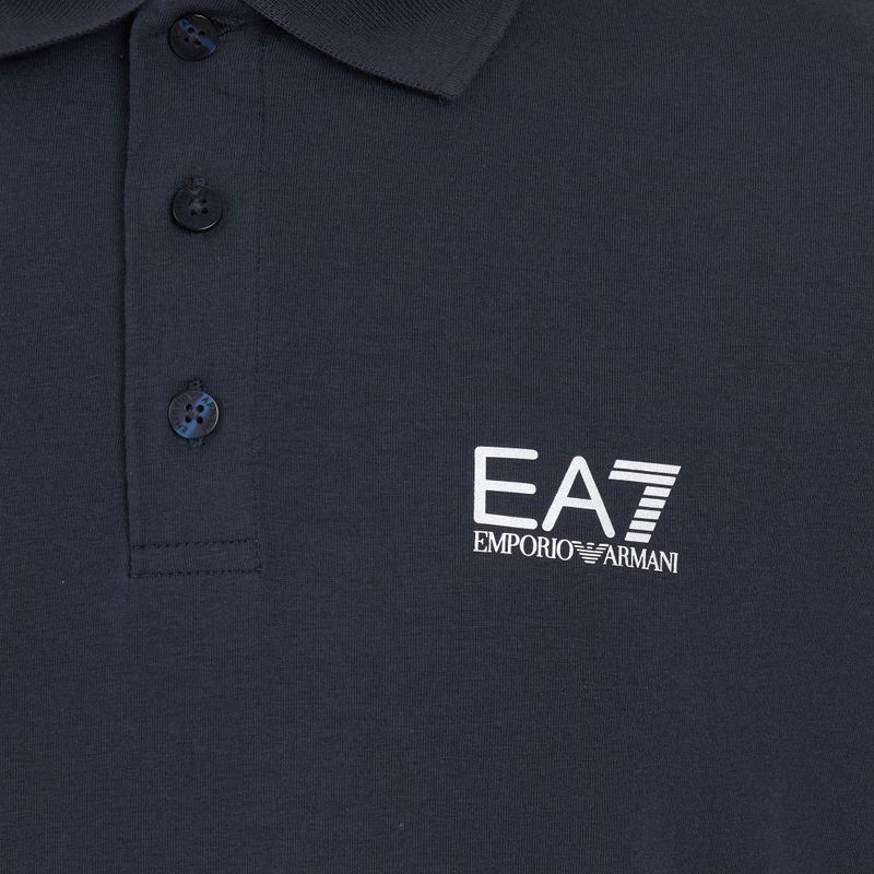 Pánske tričko EA7 Emporio Armani Core Identity Polo armani blue 3