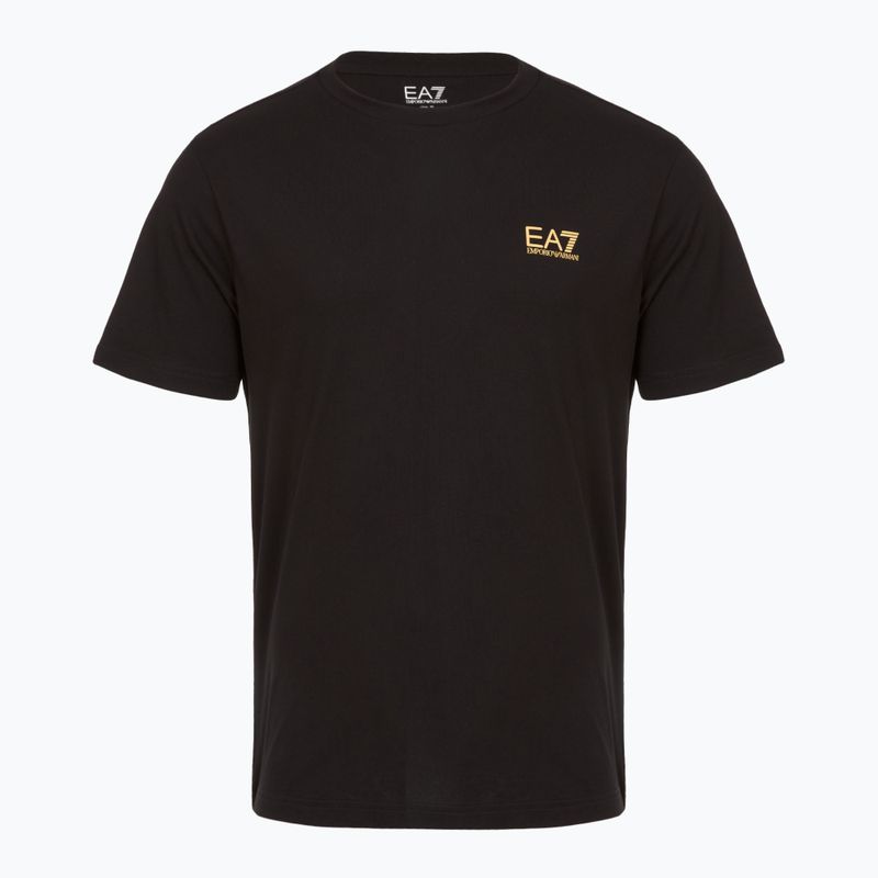 Pánske tričko EA7 Emporio Armani Pima Cotton Core Identity čierna