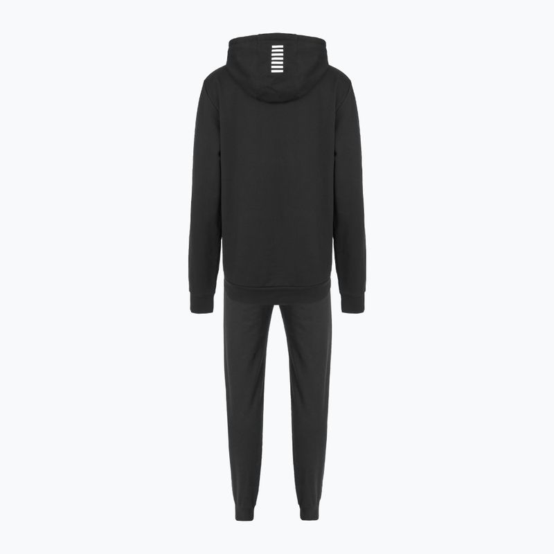 Pánske tepláky EA7 Emporio Armani Train Core Identity FZ black 2