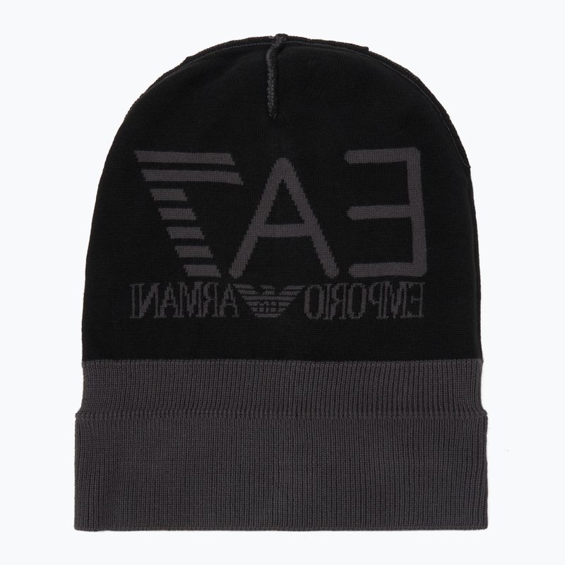 Zimná čiapka EA7 Emporio Armani Mountain Visibility Beanie armani blue / asphalt 4