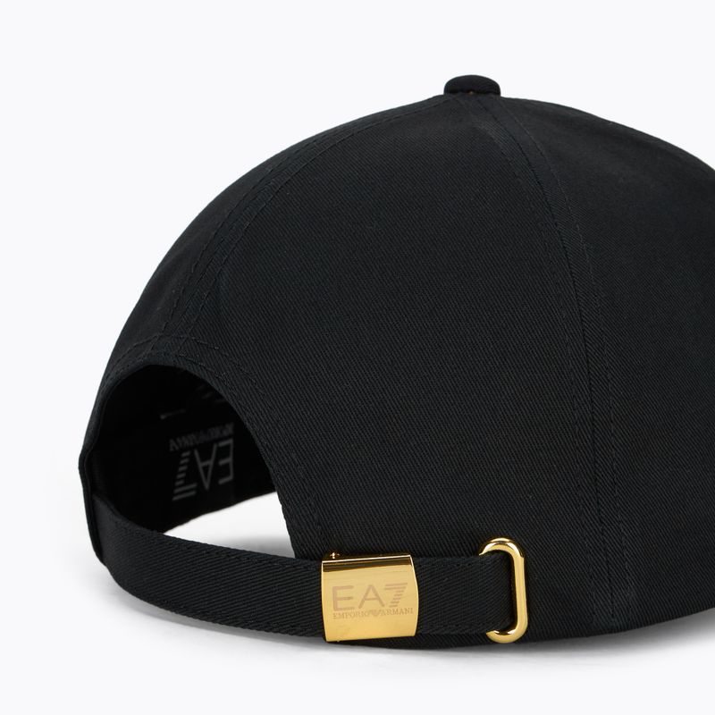 Šiltovka EA7 Emporio Armani TrainCore IdentityLogo black / gold 4
