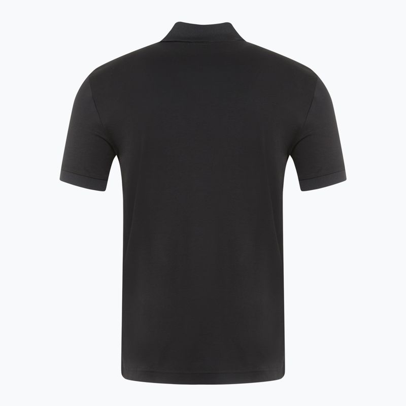 Pánske tričko EA7 Emporio Armani Train 7 Lines Polo black 0200 2