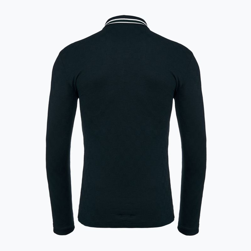 Pánske tričko longsleeve EA7 Emporio Armani Golf Pre Polo Check armani blue 2
