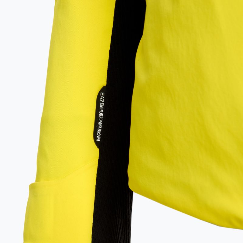 Pánska lyžiarska bunda EA7 Emporio Armani Kitzbuhel Protectum Logo blazing yellow 4