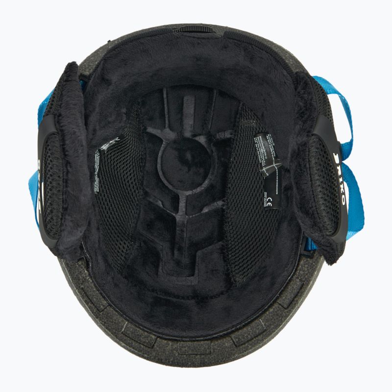 Detská lyžiarska prilba Briko Makalu Jr shiny white/lochmara blue 5