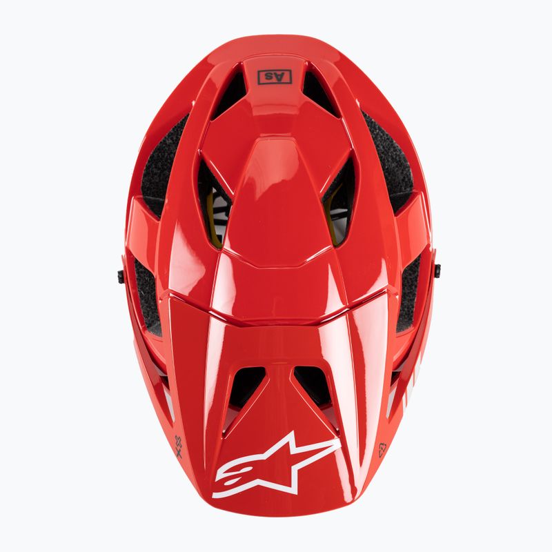 Cyklistická prilba Alpinestars Vector Tech A2 červená 6