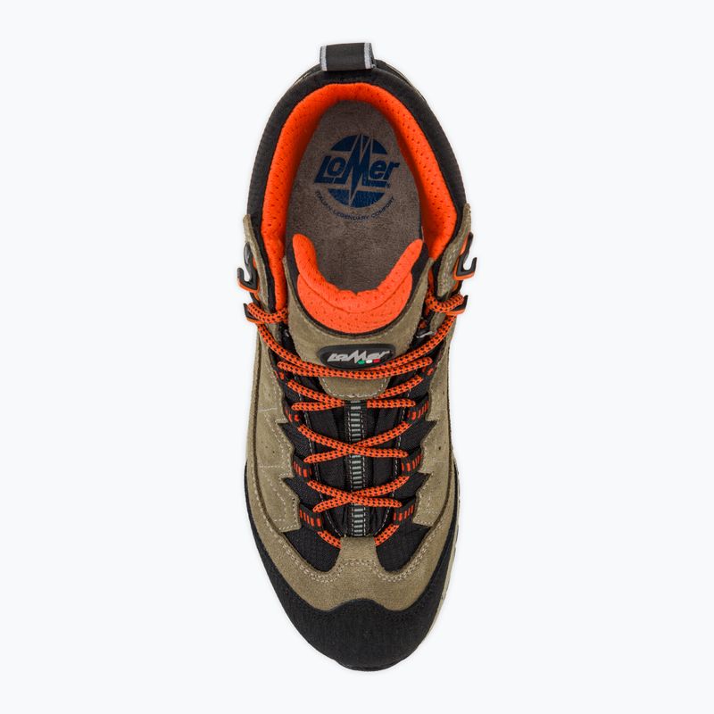 Pánske trekové topánky Lomer Sella High Mtx Suede truffle 5