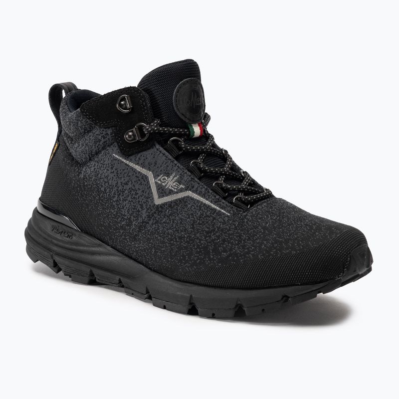 Pánske turistické topánky Lomer Spider Mid Ultra Mtx total black