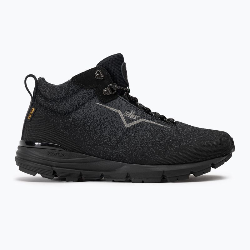 Pánske turistické topánky Lomer Spider Mid Ultra Mtx total black 2