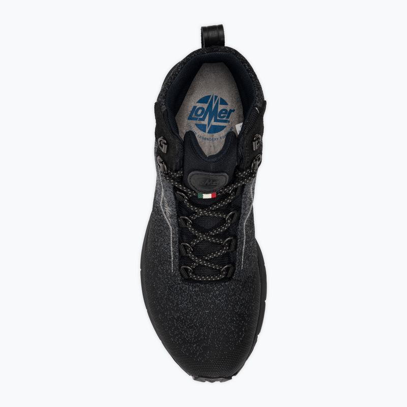 Pánske turistické topánky Lomer Spider Mid Ultra Mtx total black 5