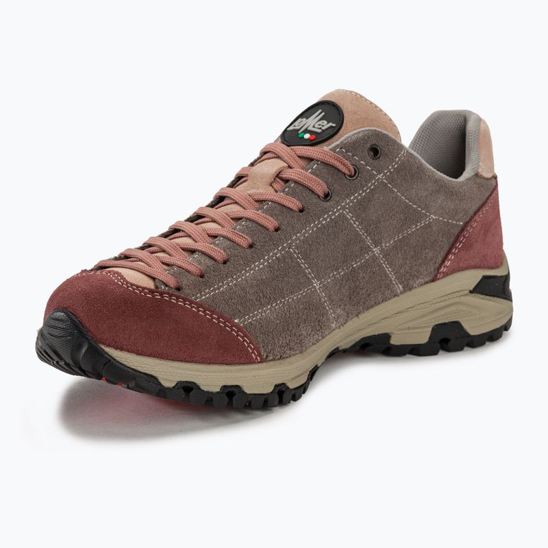 Dámske turistické topánky Lomer Maipos Mtx Suede brownrose/quarz 7