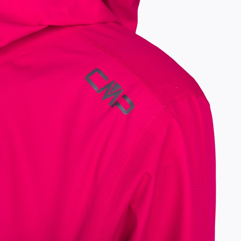 Dámska bunda do dažďa CMP červená 39X6636/B880 3