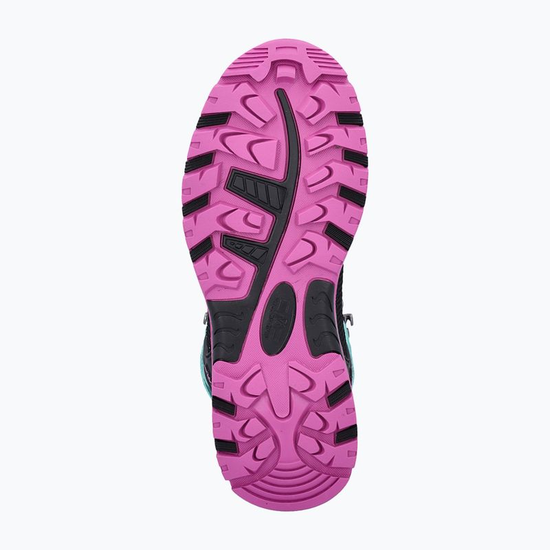 Juniorská trekkingová obuv CMP Rigel Mid lake / pink fluo 13