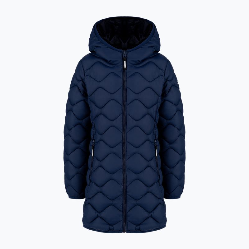 Detská páperová bunda CMP G Coat Fix Hood tmavomodrá 32Z1145/M928