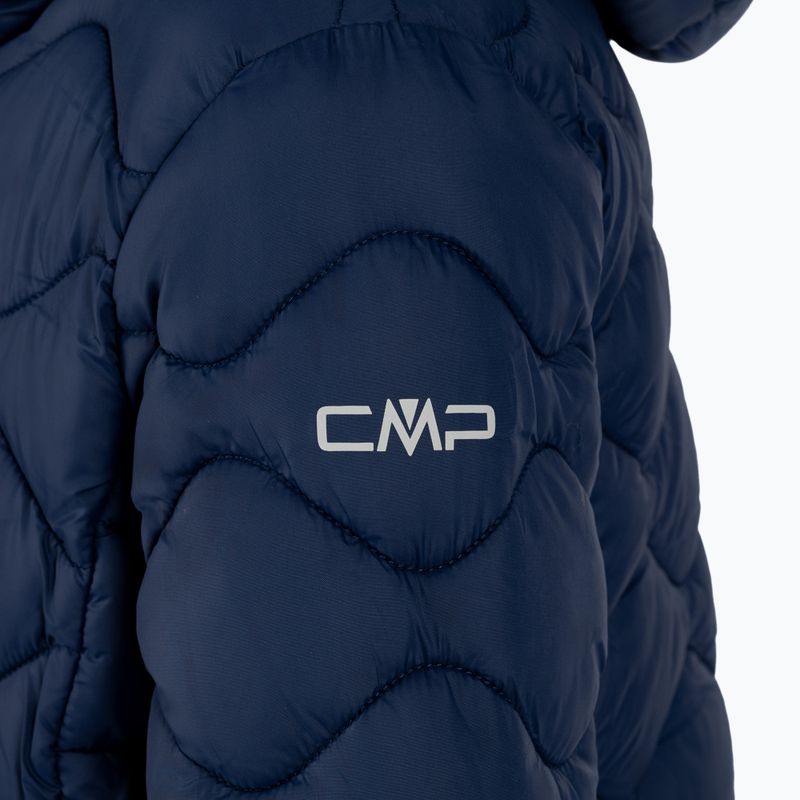 Detská páperová bunda CMP G Coat Fix Hood tmavomodrá 32Z1145/M928 4