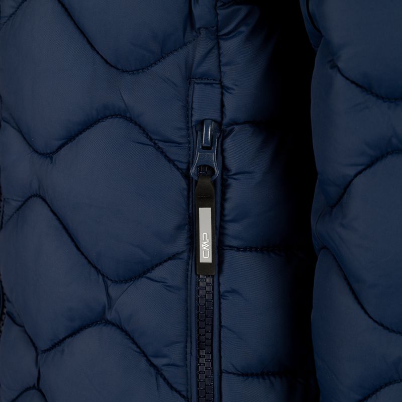 Detská páperová bunda CMP G Coat Fix Hood tmavomodrá 32Z1145/M928 5