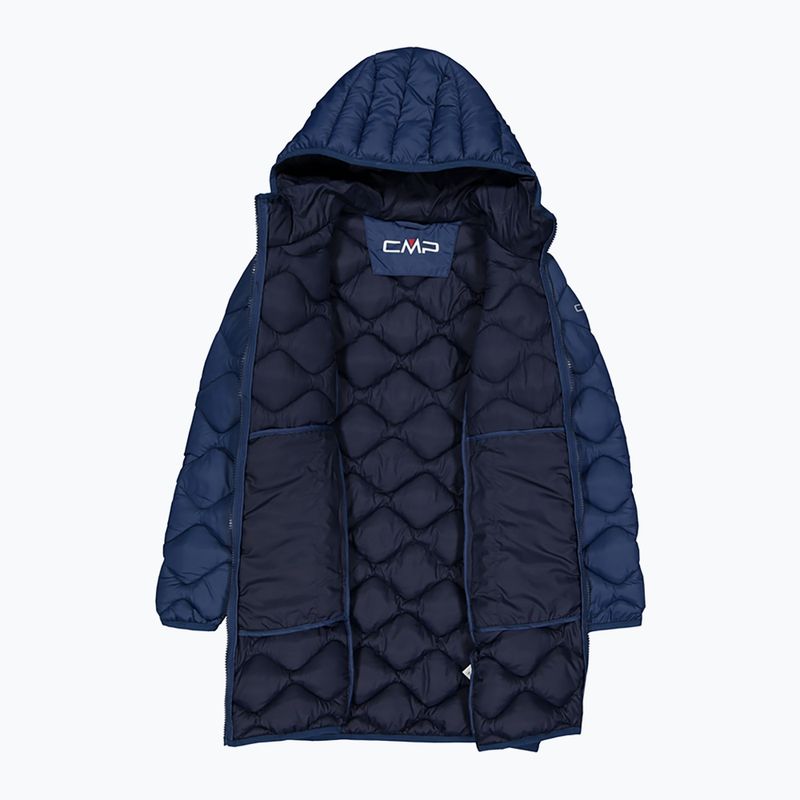 Detská páperová bunda CMP G Coat Fix Hood tmavomodrá 32Z1145/M928 9