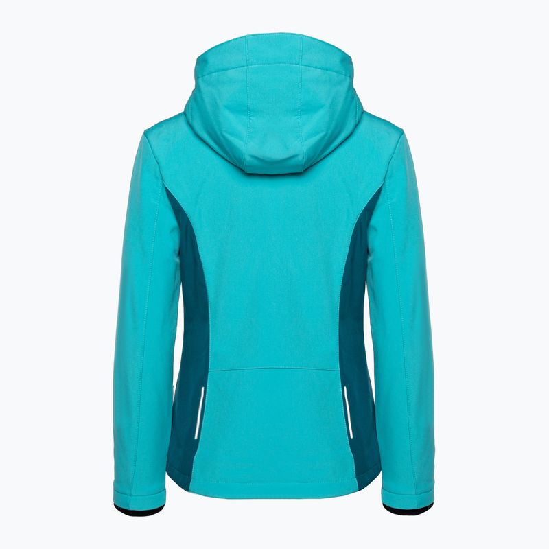 Dámska softshell  bunda CMP modrá 39A56/E726 2