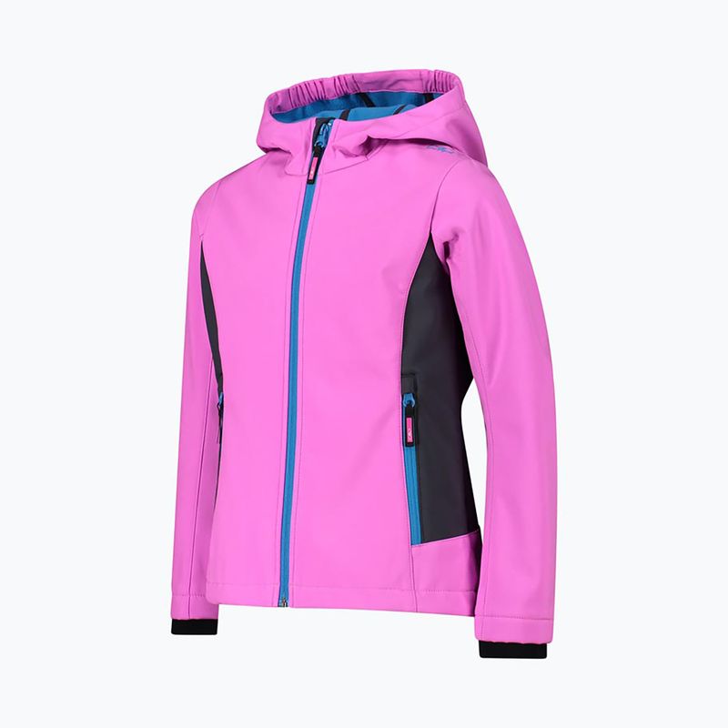 Detská softshell bunda CMP fialová 3A29385N/HM 6