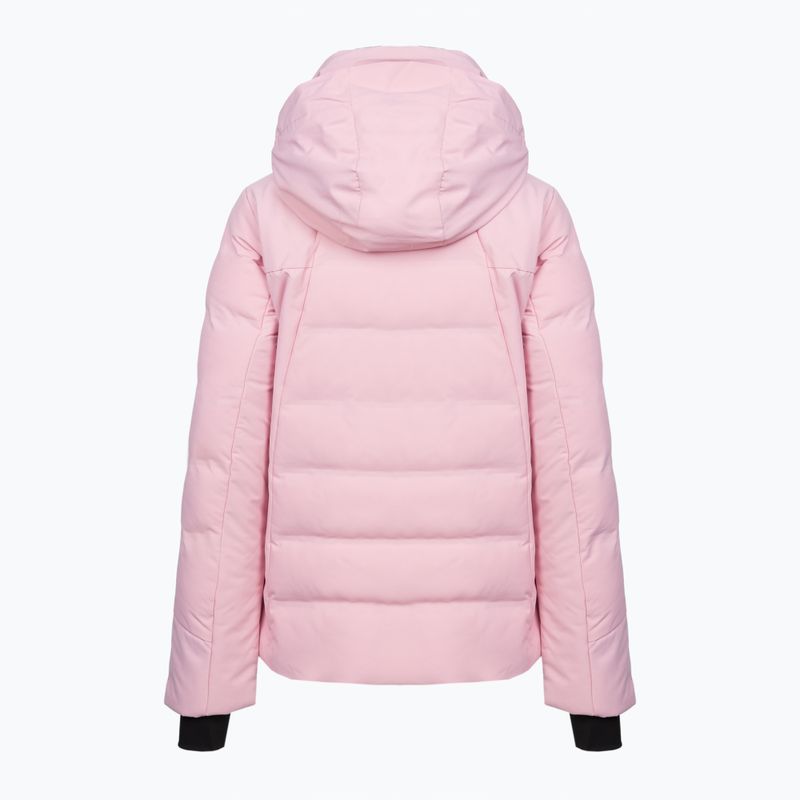 Dámska páperová bunda CMP Fix Hood ružová 32W266 2