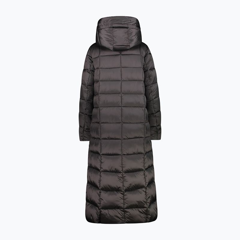 Dámska páperová bunda CMP Coat Fix Hood šedá 32K3136 3